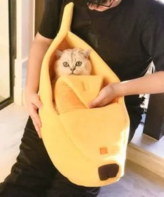 Banana Cat Bed